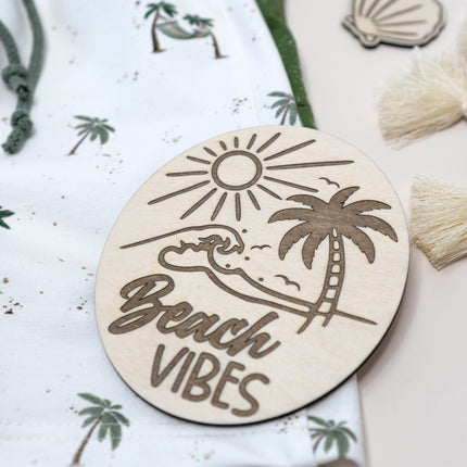 Flatlay Set - Beach Vibes graviert