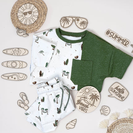 Flatlay Set - Beach Vibes graviert
