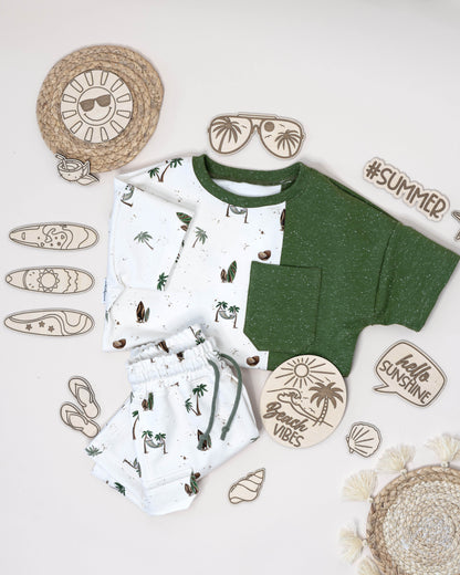 Flatlay Set - Beach Vibes graviert