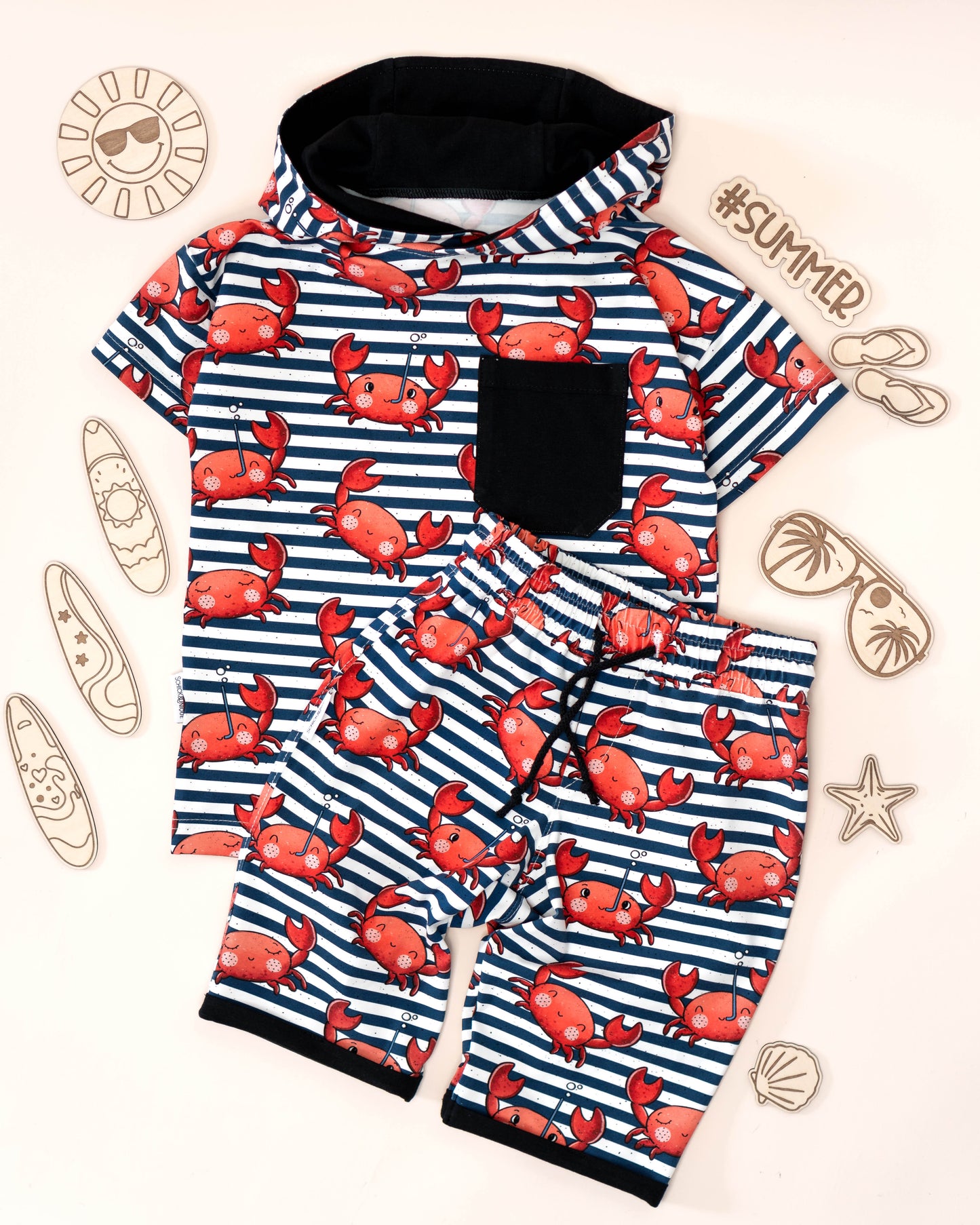 Flatlay Set - Beach Vibes graviert