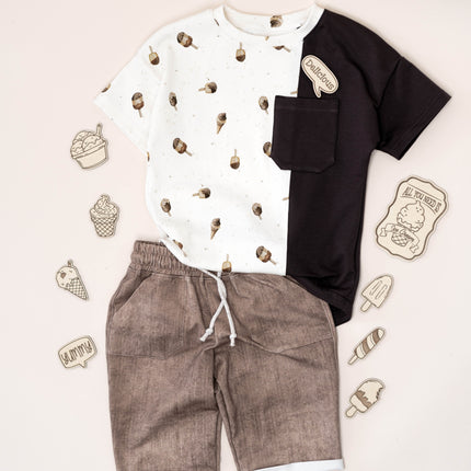 Flatlay Set - Icecream graviert