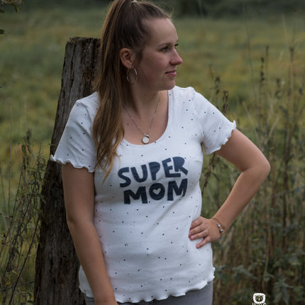 Stickdatei - Super Mom