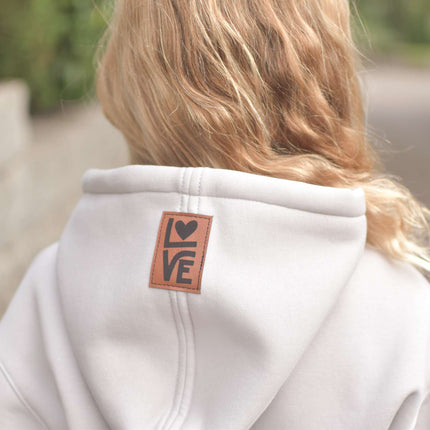 Kunstlederlabel - Love
