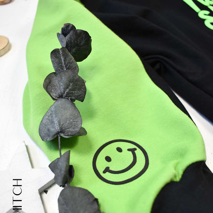 Puff Transfer - Happy face einzeln