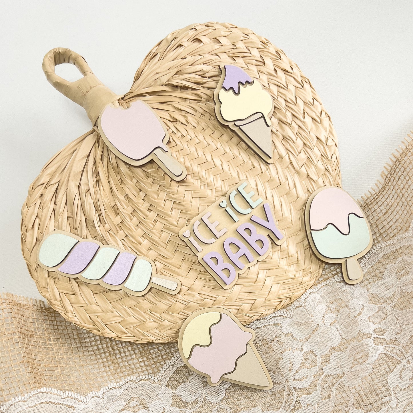 Flatlay Set - Ice Ice Baby pastell