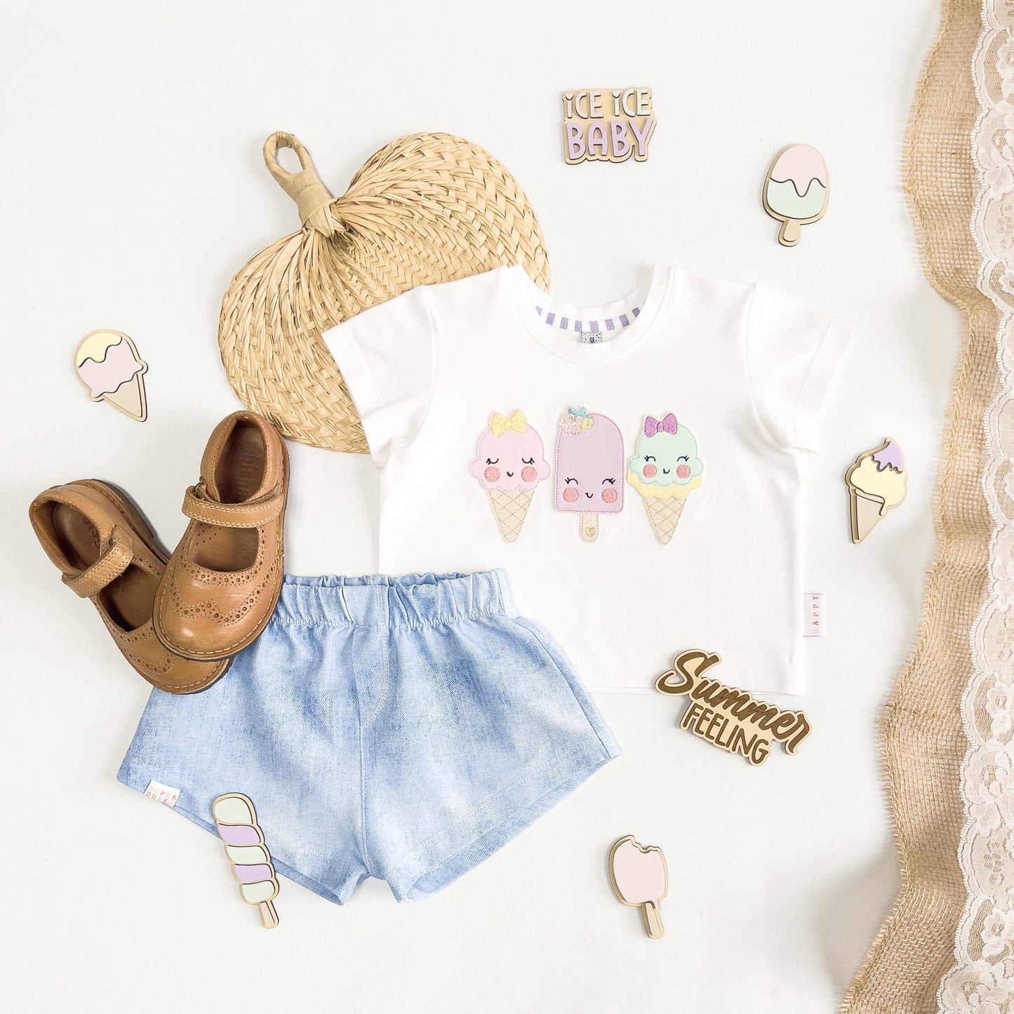 Flatlay Set - Ice Ice Baby pastell