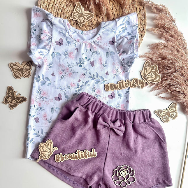 Flatlay Set - Butterfly graviert