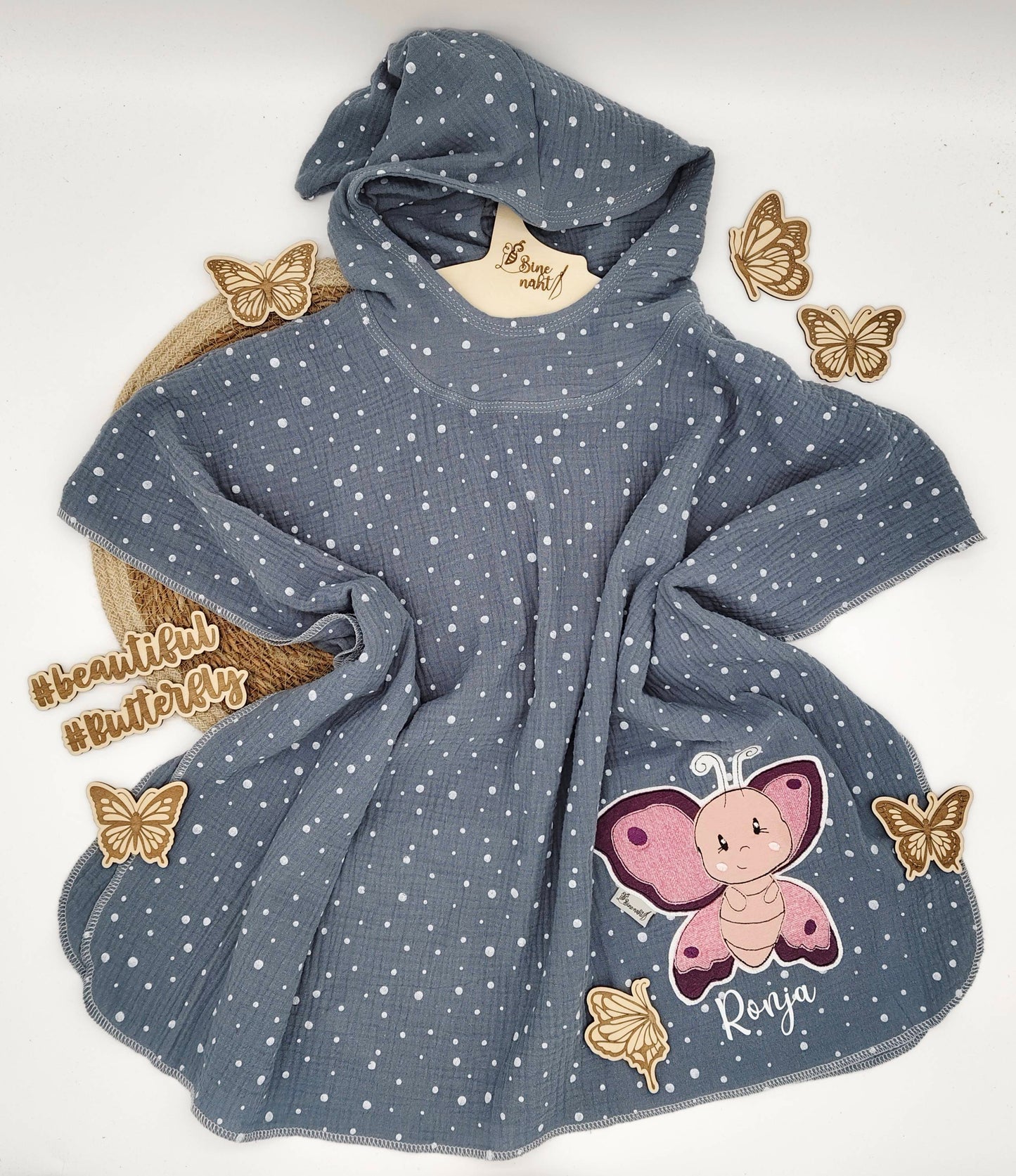 Flatlay Set - Butterfly graviert