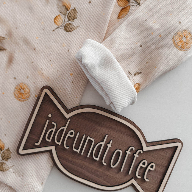 Personalisiertes Logo Schild 3D