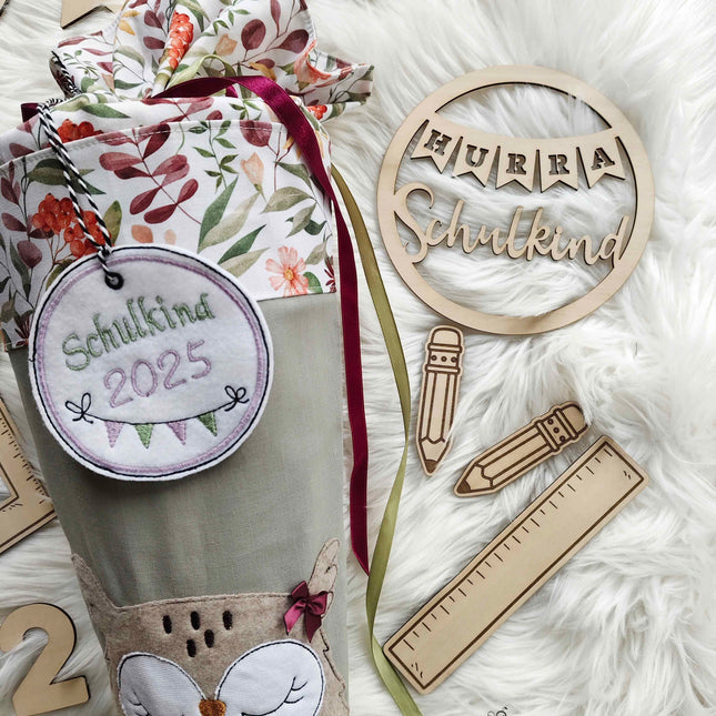 Flatlay Set - Hurra Schulkind