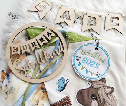Flatlay Set - Hurra Schulkind
