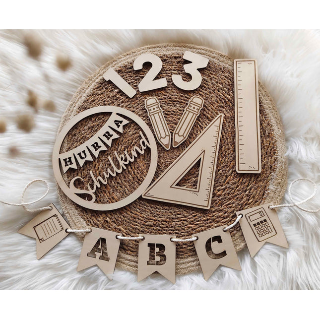 Flatlay Set - Hurra Schulkind