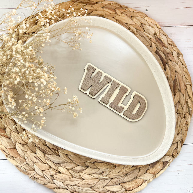 Schild - WILD