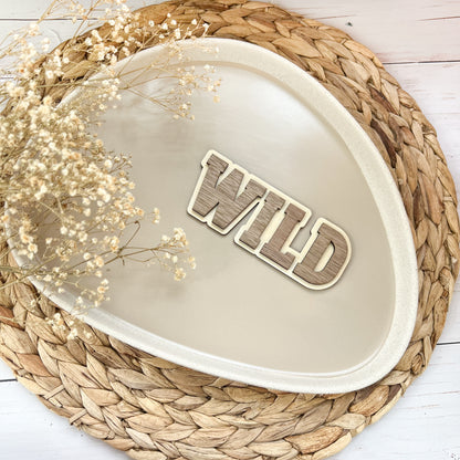 Schild - WILD