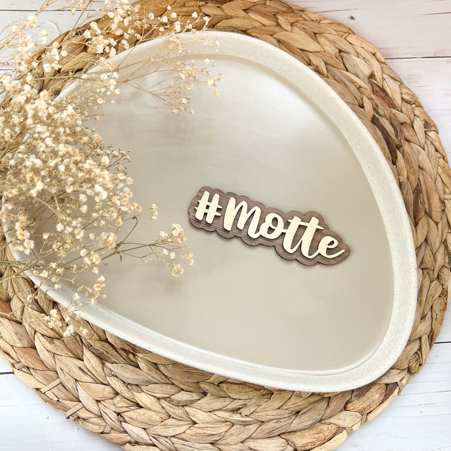 Schild - #Motte