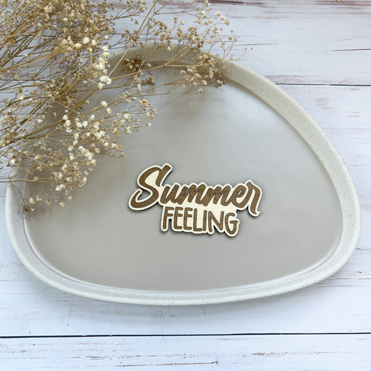 Schild - Summer Feeling graviert
