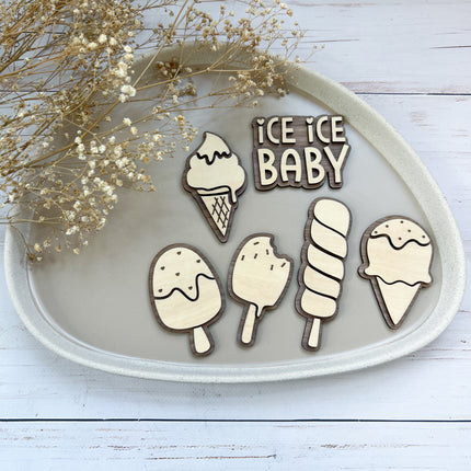 Flatlay Set - Ice Ice Baby natur