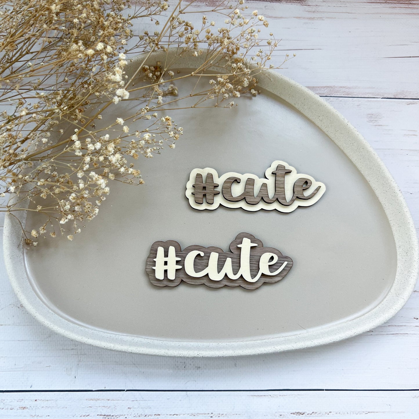 Schild - #cute 2