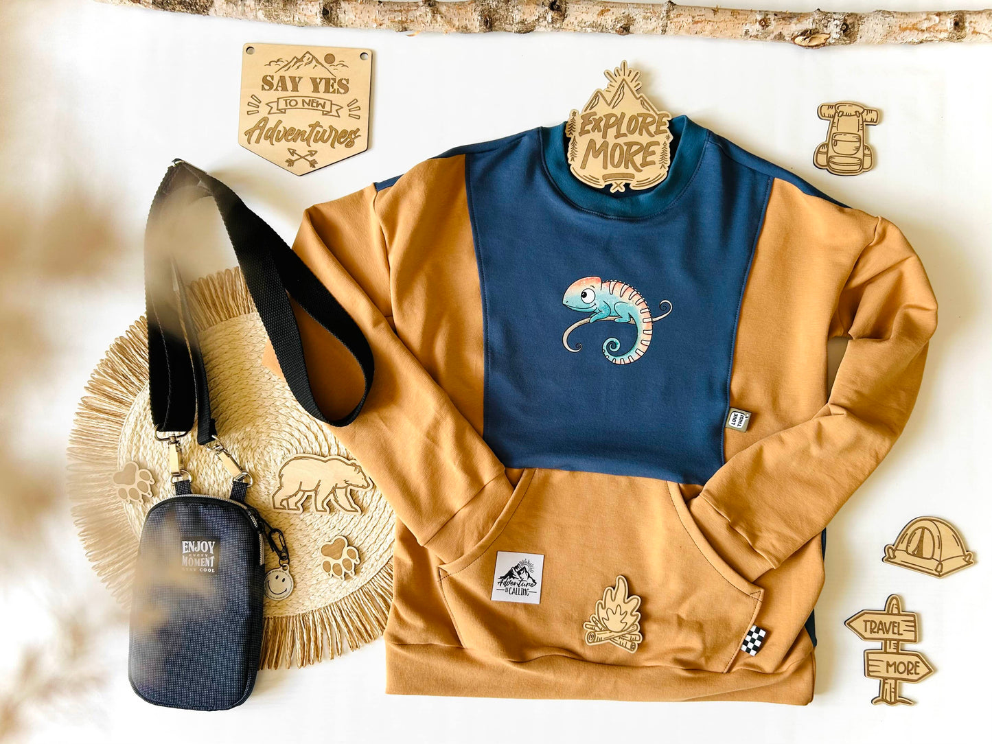 Flatlay Set - Adventure graviert