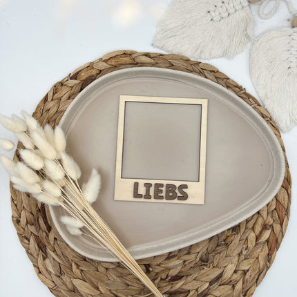 Polaroid Rahmen 3D - Liebs