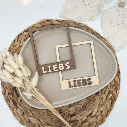 Polaroid Rahmen 3D - Liebs