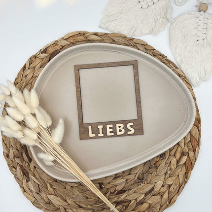 Polaroid Rahmen 3D - Liebs