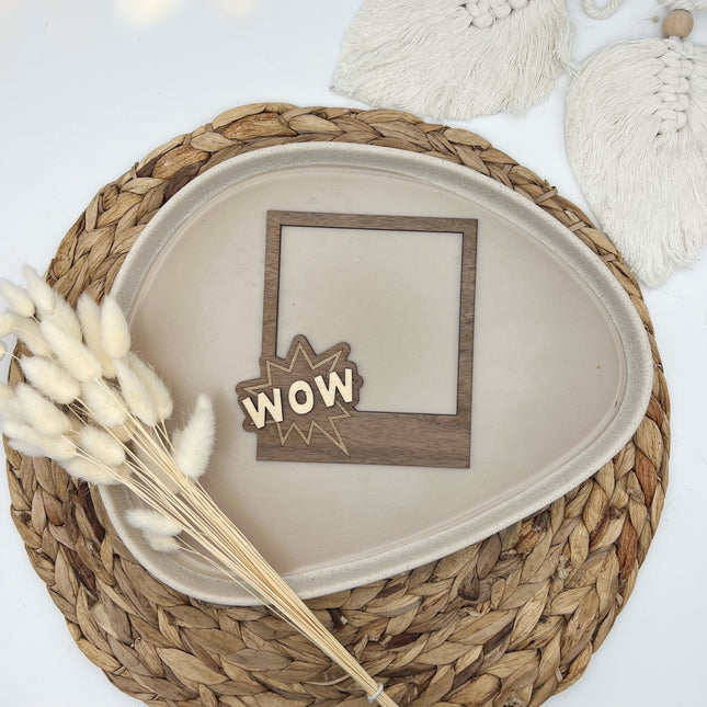 Polaroid Rahmen 3D - Wow