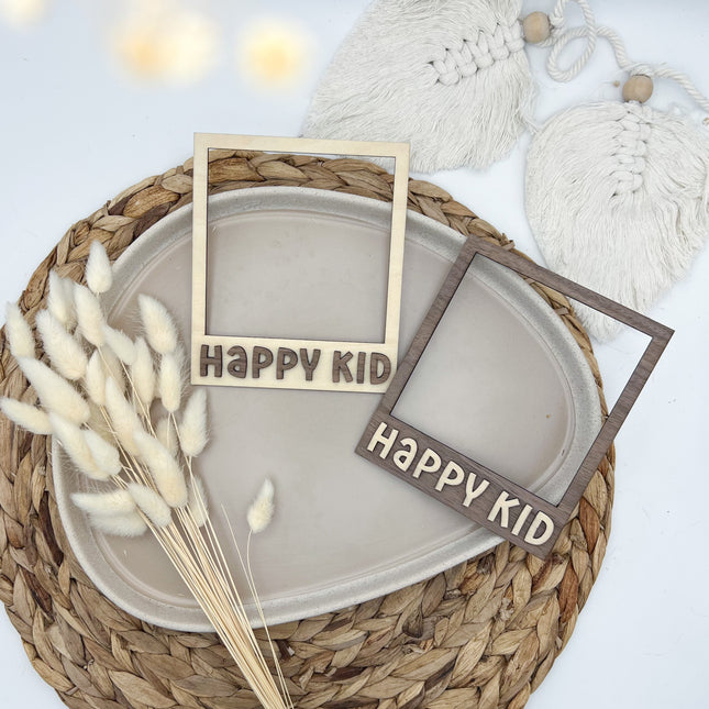 Polaroid Rahmen 3D - Happy Kid
