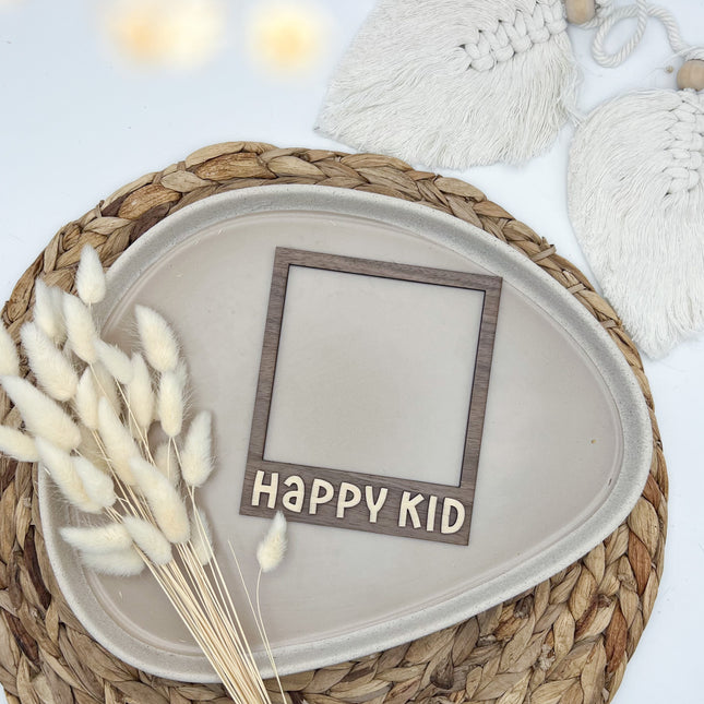 Polaroid Rahmen 3D - Happy Kid