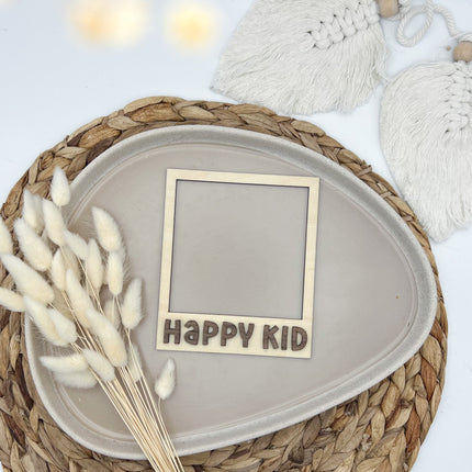 Polaroid Rahmen 3D - Happy Kid