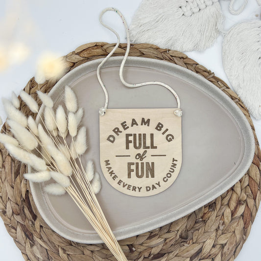 Schild - Full of Fun