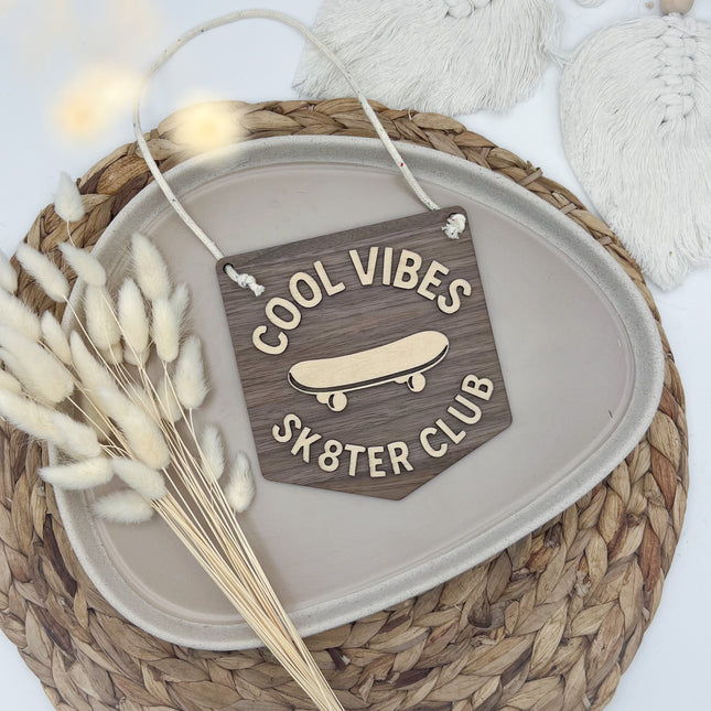 Schild - Skater Club