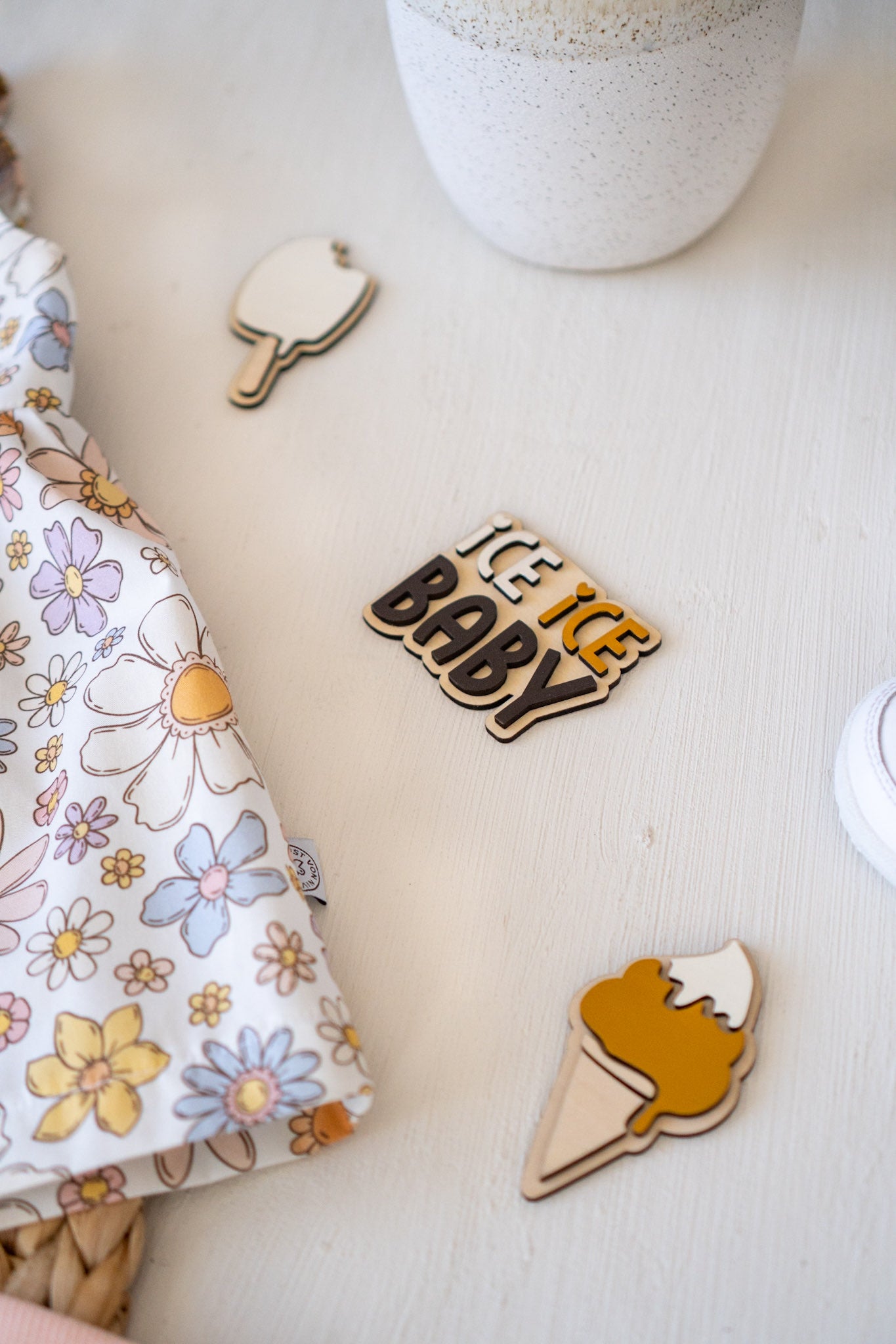 Flatlay Set - Ice Ice Baby gelb