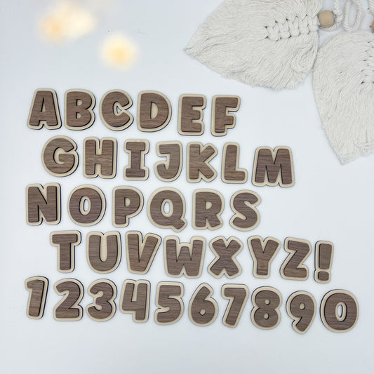 Buchstaben - Bold hell