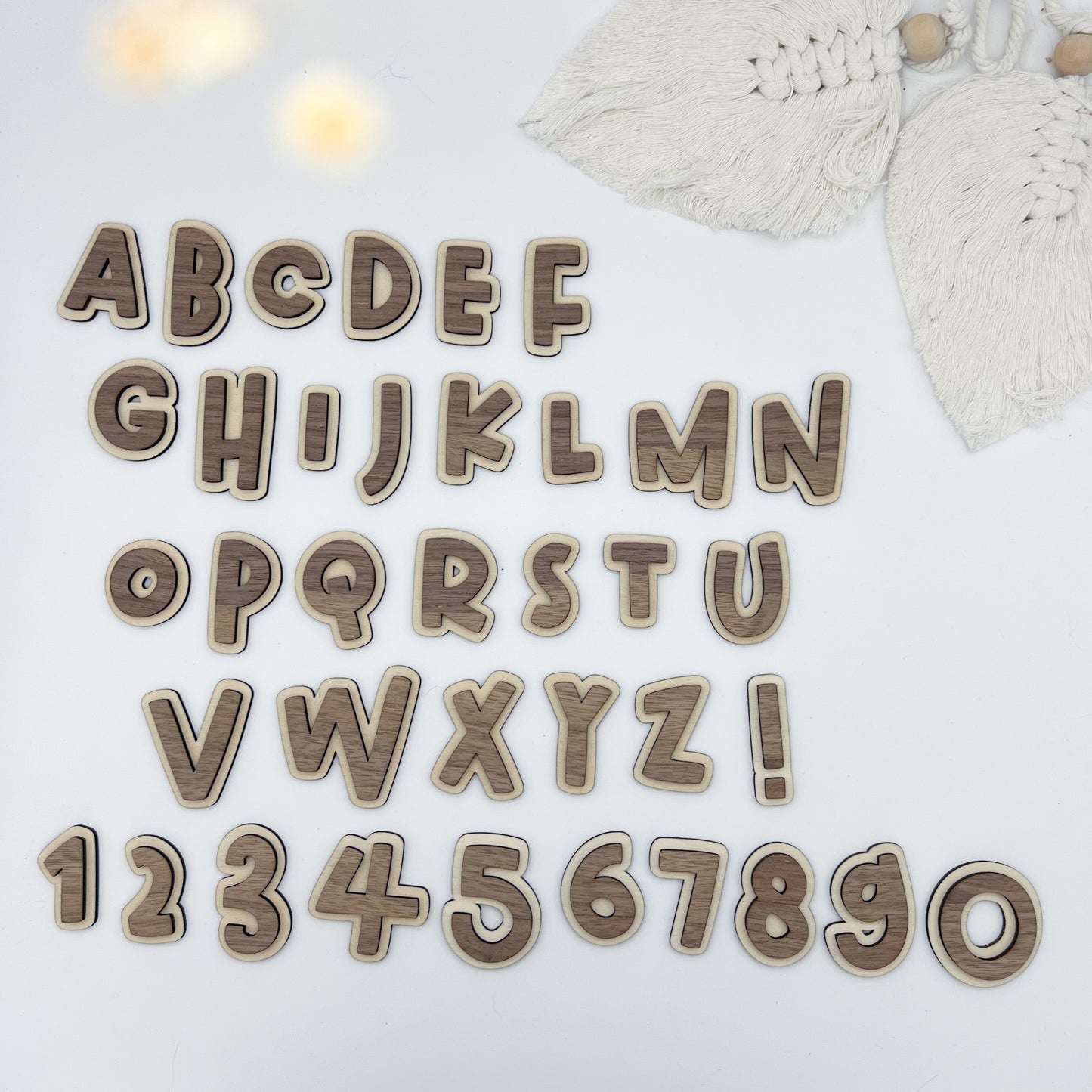 Buchstaben - Fancy hell