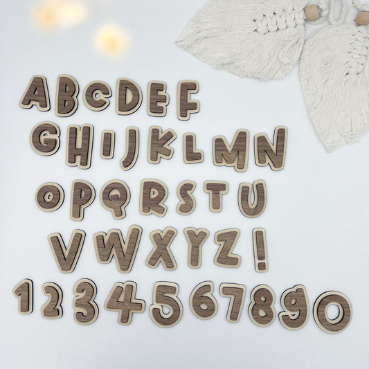 Buchstaben - Fancy hell