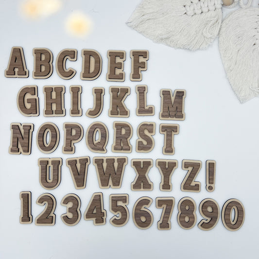 Buchstaben - College hell