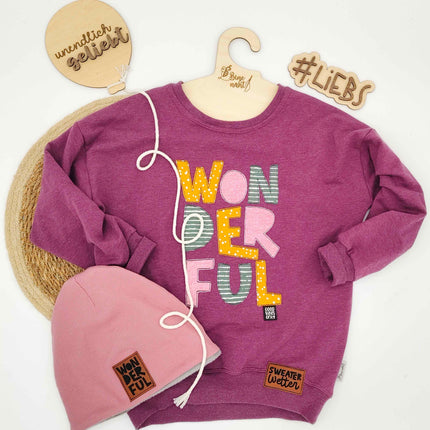 Kunstlederlabel - Wonderful