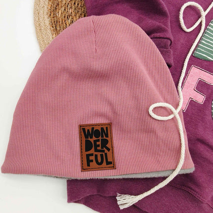 Kunstlederlabel - Wonderful