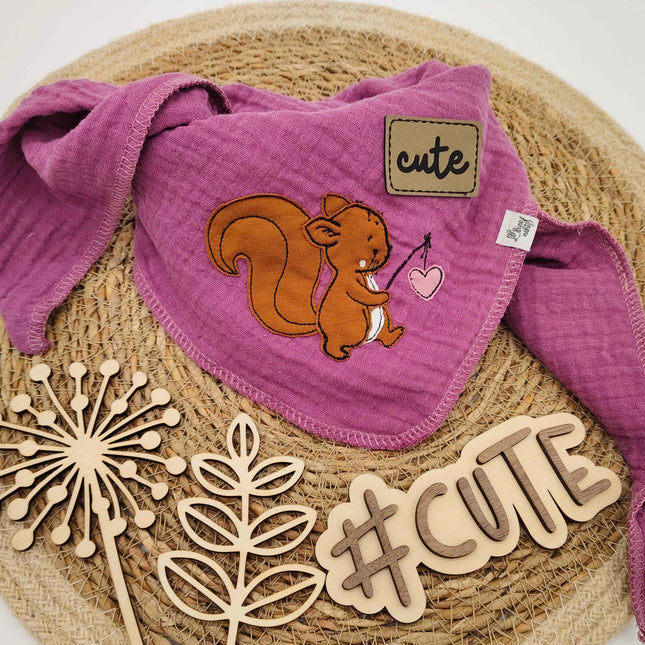 Kunstlederlabel - cute