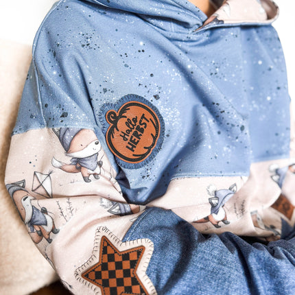 Kunstlederlabel - Hallo Herbst