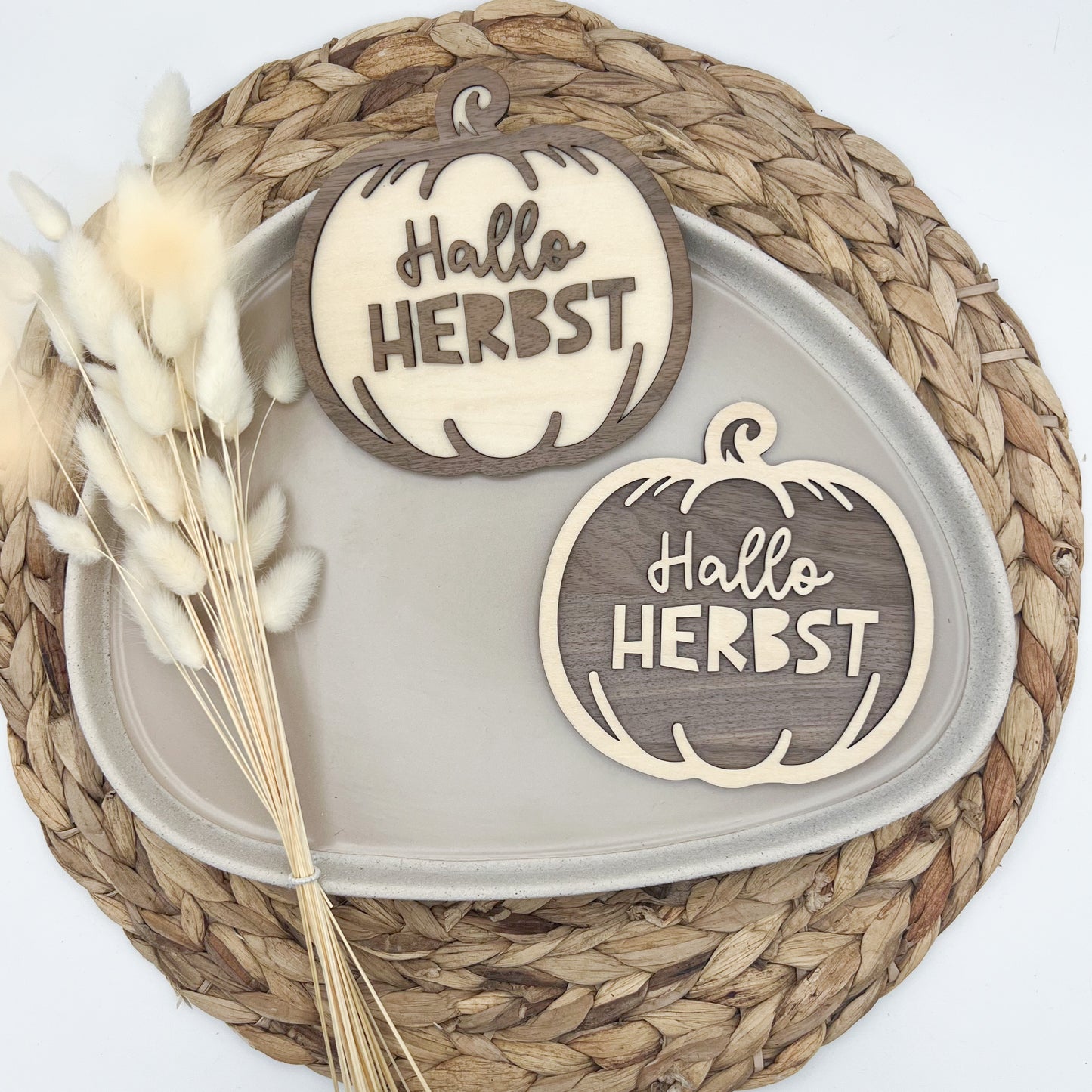Schild - Hallo Herbst