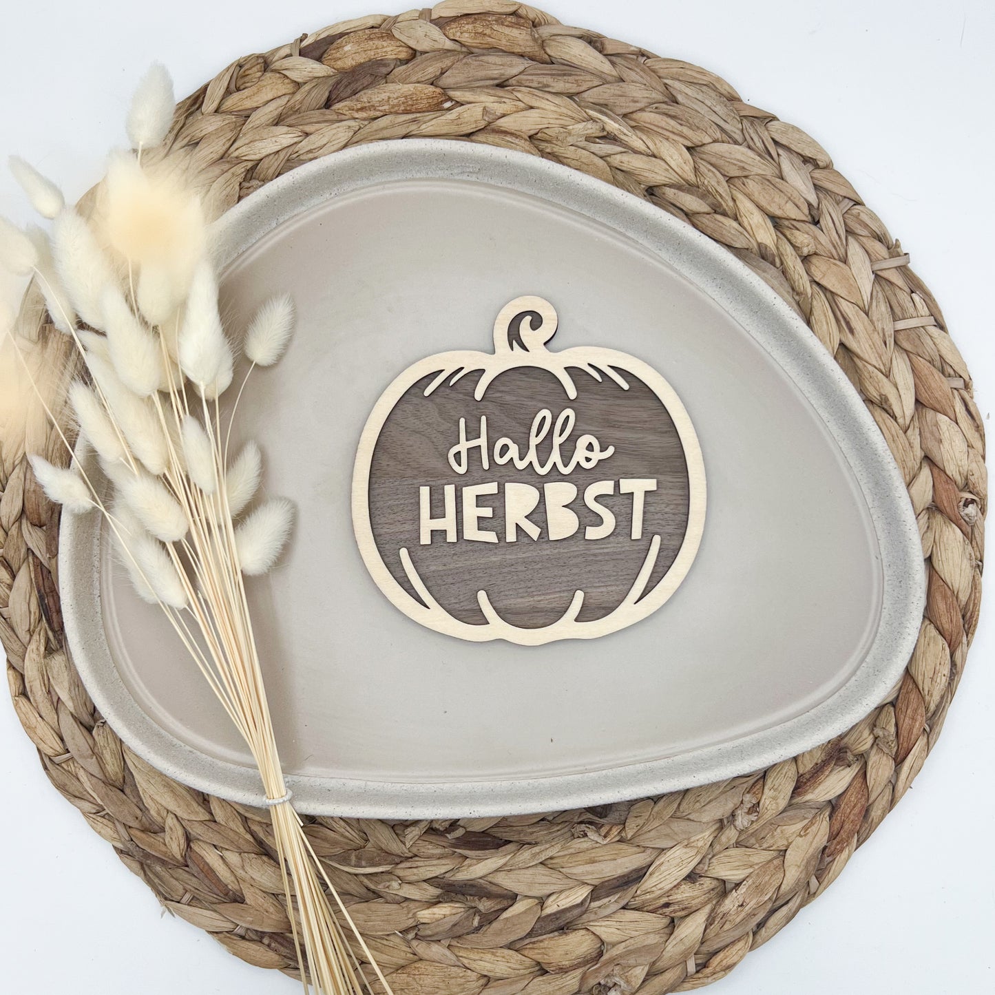 Schild - Hallo Herbst