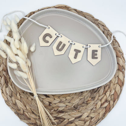 Wimpelkette - Cute