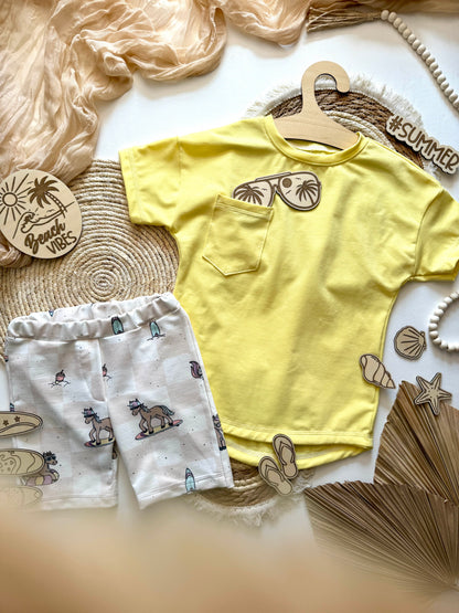 Flatlay Set - Beach Vibes graviert