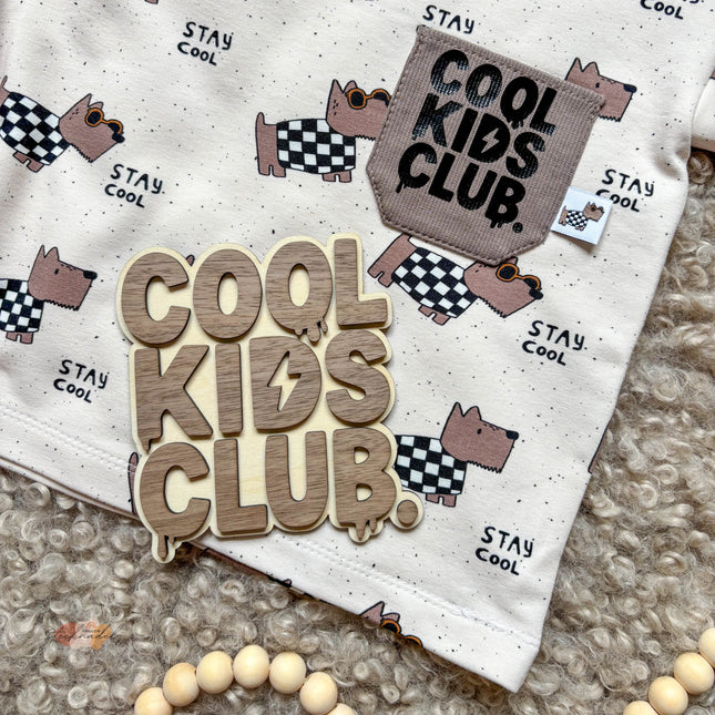 Schild - Cool Kids Club
