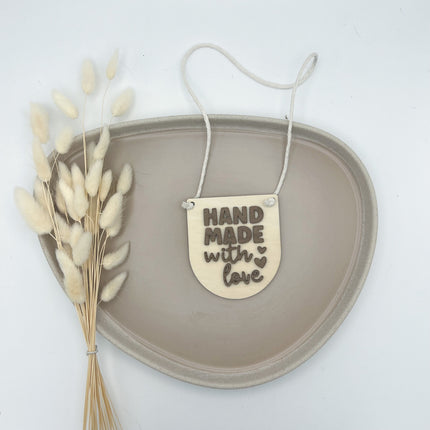 Schild - Handmade with Love