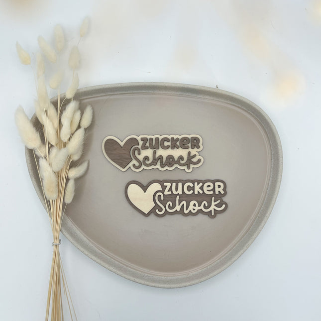 Schriftzug - Zuckerschock