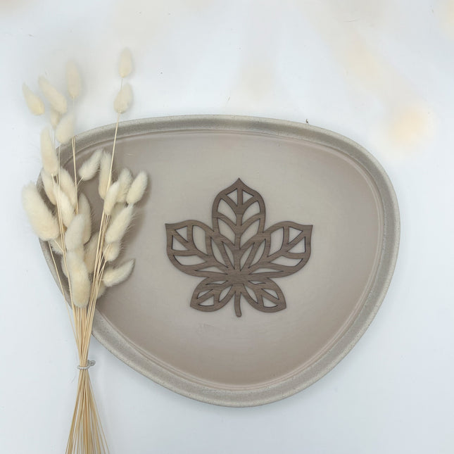 Kastanienblatt groß