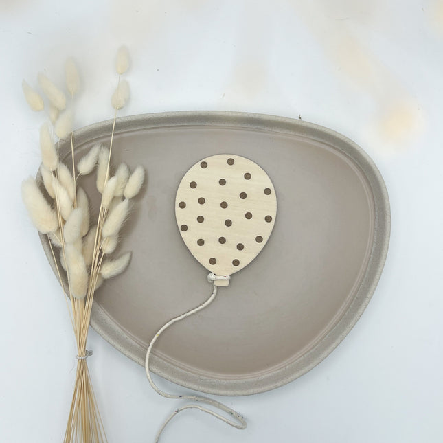 Luftballon - Punkte graviert